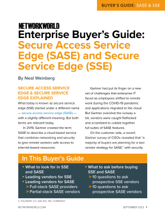 Download our SASE and SSE enterprise buyer’s guide